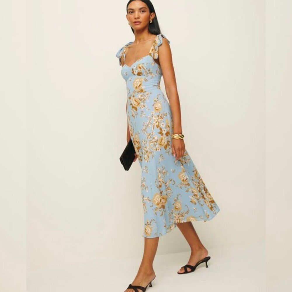 Reformation Nadira Dress in Heavenly NWT